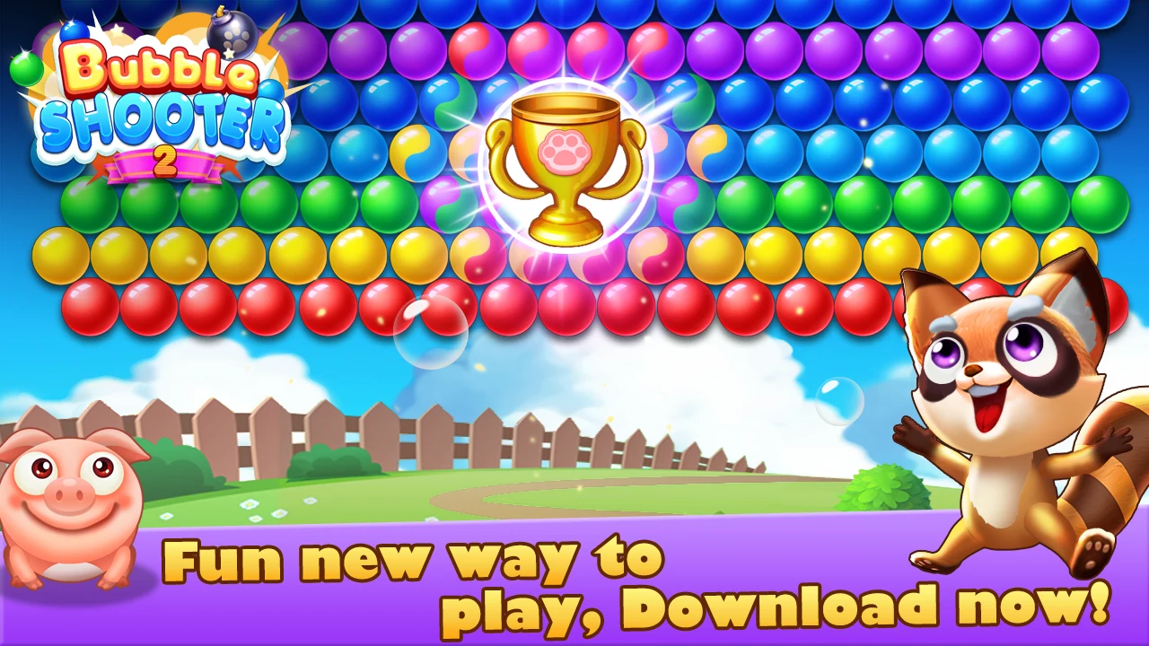 Bubble Shooter 2 ：Pets Home screenshot